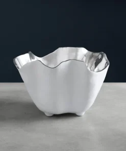 Thanni Ice Bucket White & Silver
