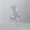 Glass Cambridge Flora Flower Vase Set Of 2