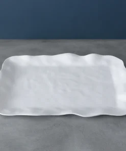 Vida Nube Extra Large Rectangular Tray White