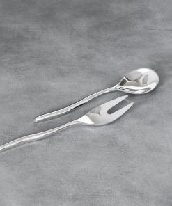 Vento Claire Salad Servers