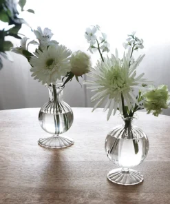 Glass Cambridge Vase Bud Vase  Set Of 2