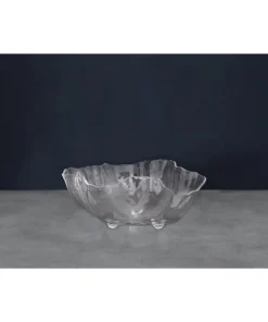 Vida Acrylic Large Deep Bowl Clear