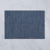 Vida Rectangular Woven Placemats Set Of 4 Navy