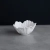 Vida Lettuce Cereal Bowl Set Of 4 White