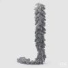 Glittered Tree Garland L.180