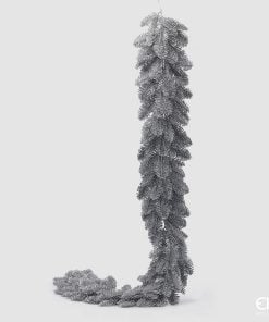 Glittered  Tree Garland L.180
