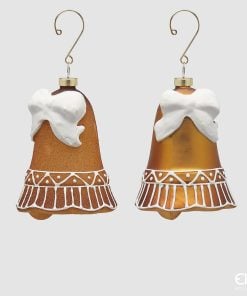 Marzipan Bell Decoration 2 Ass