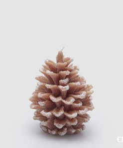 Pine Cone Candle H.13.5 D.11