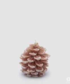 Pine Cone Candle H.9.5 D.9