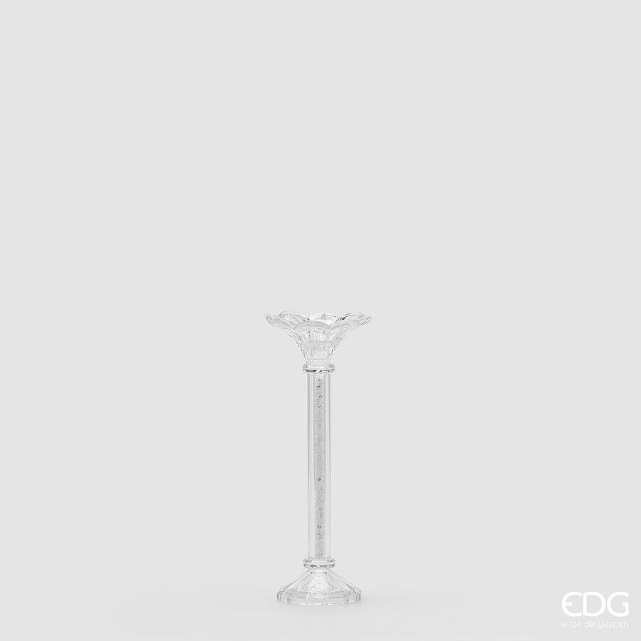 I130986 Crystal Flower Candle Holder