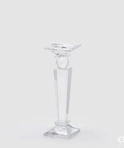 Square Crystal Candle Holder