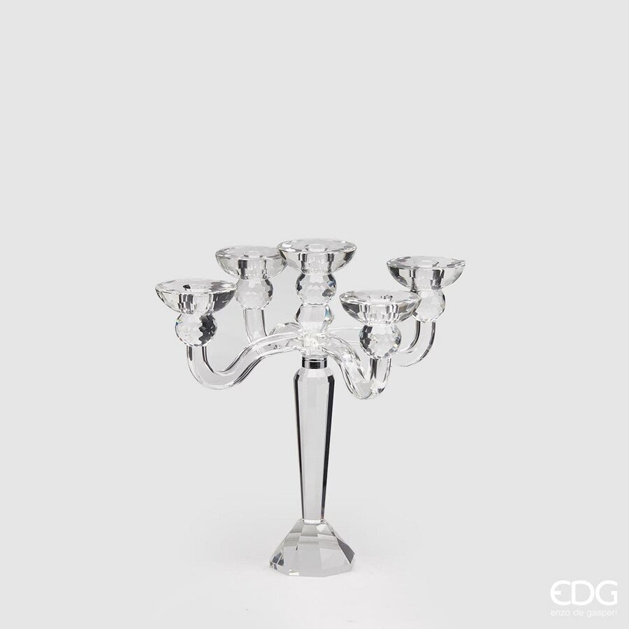 I131054 Crystal Candle Holder X5