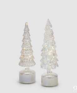 Twst Pine Decoration 2 Ass+Led
