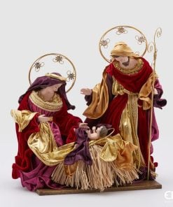 Nativity Baroque Fabric Straw
