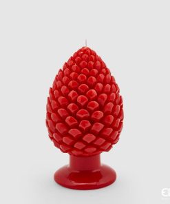 Cone Candle W/Base H20 D11
