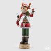 Sferacqua Reindeer Sock W/Led Sferacqua Reindeer Sock W/Led