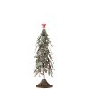 Xmas Tr Ft Leav Met Grn/Red S Xmas Tr Ft Leav Met Grn/Red S
