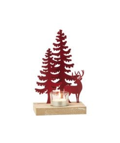 Tlh 1P Reind/Trees Met/Wd Rd