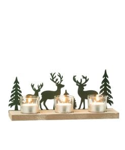 Tlh 3P Reind/Trees Met/Wd