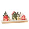 Deco Winter Led Village Wo Mix