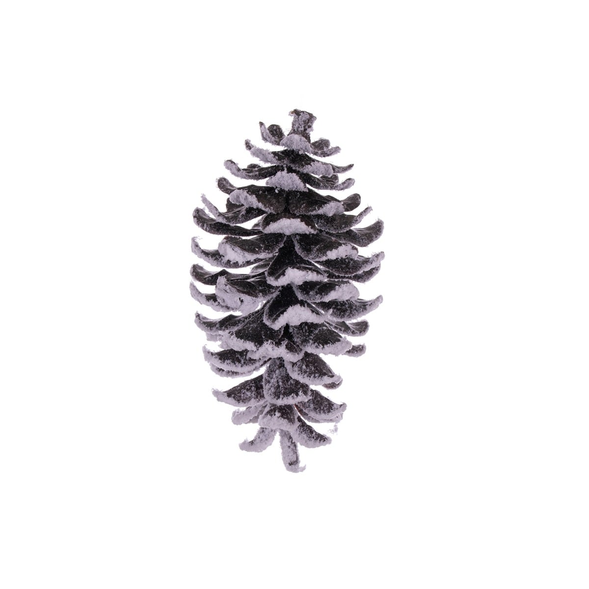 8"Snowy Glitter Pinecone Ornam 20Cm 8"Snowy Glitter Pinecone Ornam 20Cm