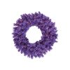 30" Flk Purple Wreath Dural Led 30" Flk Purple Wreath Dural Led