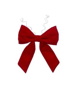 12" x 15" Red Velvet Bow UV