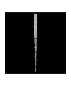 36" Clear Glitter Icicle 1/Bag