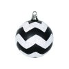 6"Black-Wht Matte-Glit Chevron 6"Black-Wht Matte-Glit Chevron