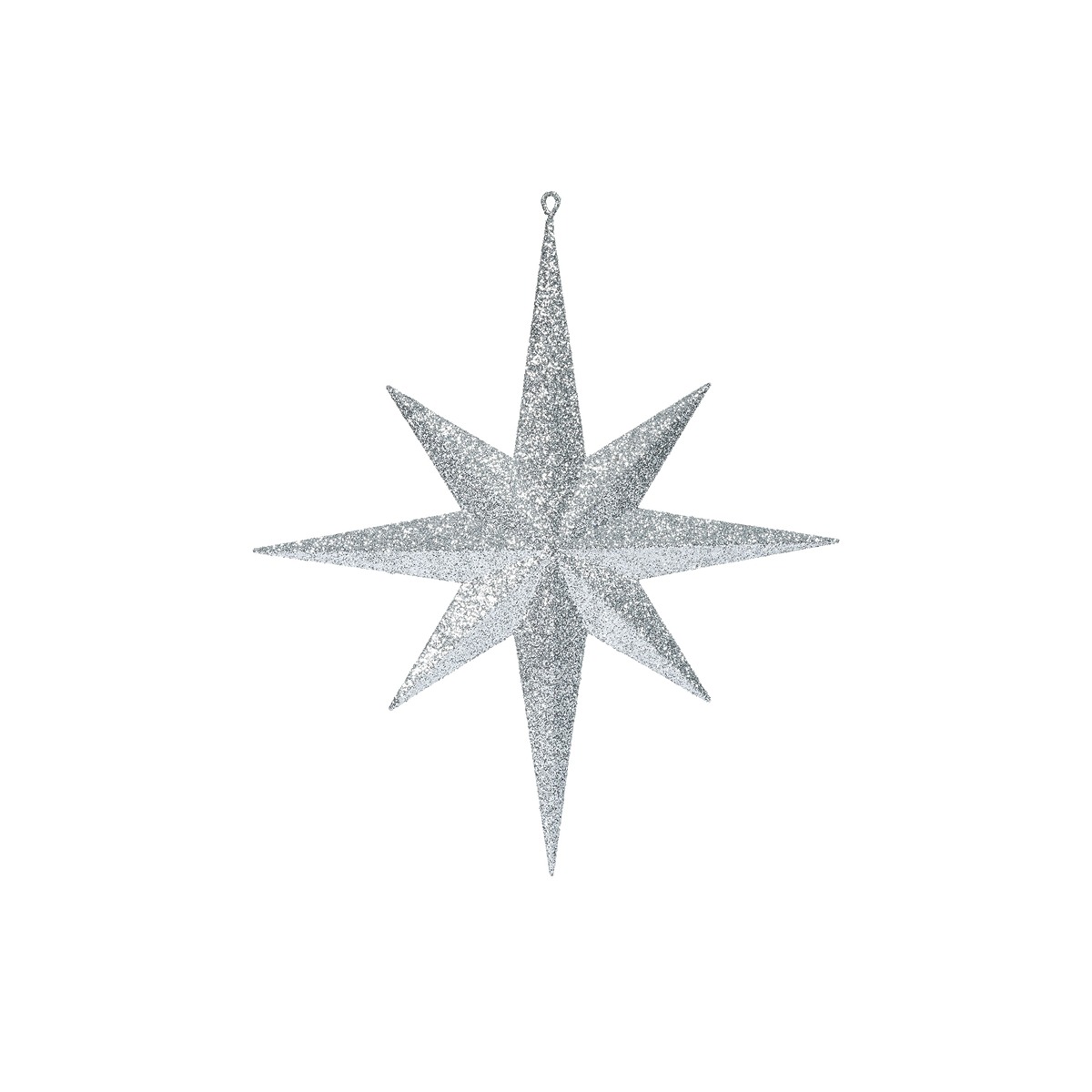 15.75" Silver Glitter Bethlehem 15.75" Silver Glitter Bethlehem