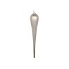 15.75" Champagne Glitter Drop O