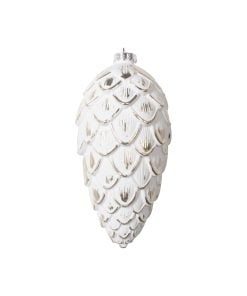 8" Champagne Brushed Pinecone O 20Cm