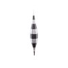13" White Black Plaid Glitr Shu 13" White Black Plaid Glitr Shu
