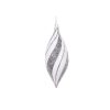 7" White Black Swirl Shuttle 7" White Black Swirl Shuttle