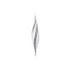 13" White Black Swirl Shuttle 13" White Black Swirl Shuttle