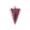 6" Shiny Pink Cone Ornament 6" Shiny Pink Cone Ornament