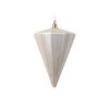 6" Matte Oat Cone Ornament