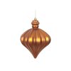 6"Copper Matte Onion Drop 6"Copper Matte Onion Drop