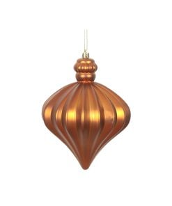 6"Copper Matte Onion Drop