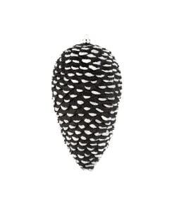 Black/White Matte Glitt Pin 25Cm