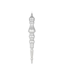 20" Silver Mercury Finial