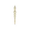 20" Champagne Mercury Finial