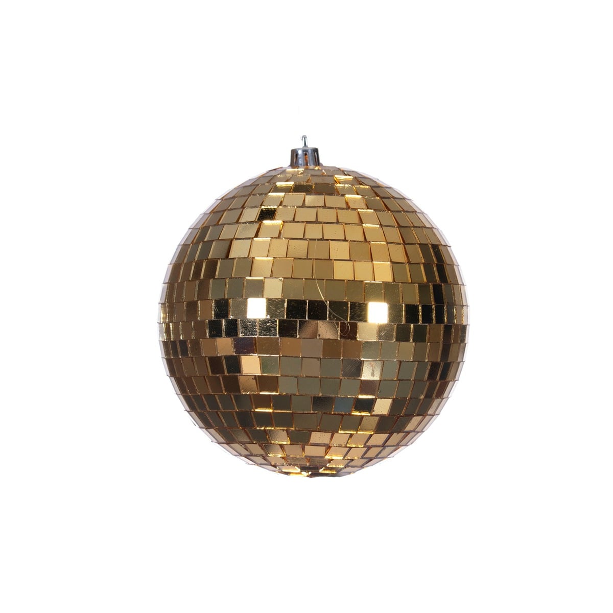 4.75"Gold Mirror Ball Ornament 4.75"Gold Mirror Ball Ornament