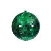 6" Green Mirror Ball Ornament 6" Green Mirror Ball Ornament