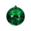 8" Green Mirror Ball Ornament 20Cm 8" Green Mirror Ball Ornament 20Cm