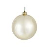 10" Champagne Shiny Ball UV Drilled Cap 10" Champagne Shiny Ball UV Drilled Cap