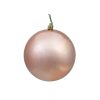 12" Rose Gold Shiny Ball UV Drilled Cap