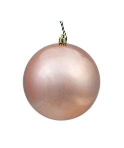 12" Rose Gold Shiny Ball UV Drilled Cap