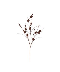 33" Mocha Star/Ball Glitr Spray