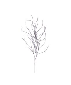 40" Silver Berry Wavy Glittr Sp